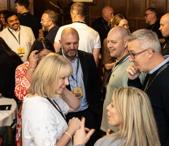 Business owners in conversation at the BGA Club Birmingham launch