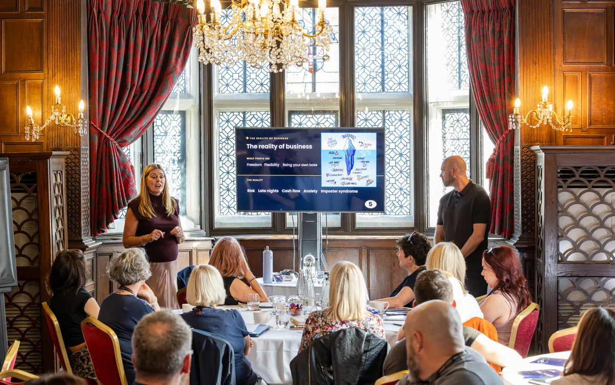 The BGA Club Birmingham launch in the oak-panelled room at New Hall Hotel and Spa